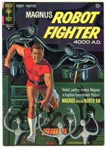 Magnus Robot Fighter #18 1967- Gold Key Silver Age Sci-fi FN