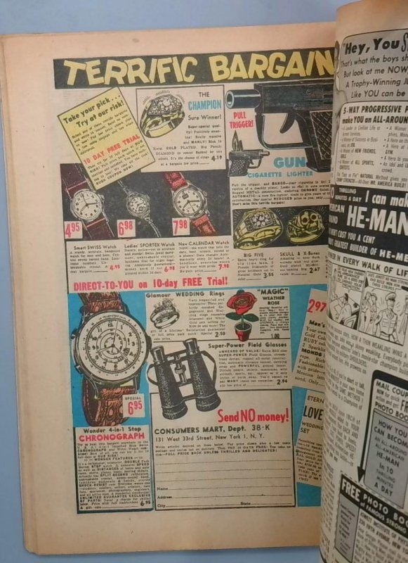 Vault of Horror #22, Pre-Code Horror Frankenstein EC Comics, 1951