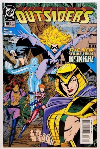 Outsiders (2nd Series) #16 (March 1995, DC) VF/NM   