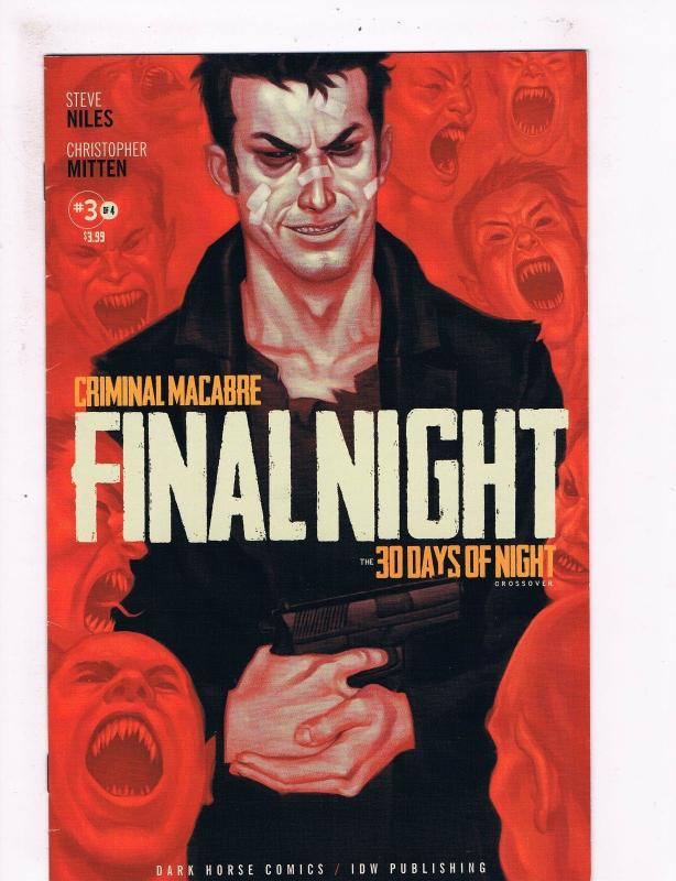 Criminal Macabre Final Night # 3 Of 4 VF 1st Print Dark Horse IDW Comic Book S63