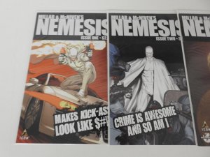 Millar & McNiven's Nemesis #1-4 Set (2010) Optioned! 1st App! Avg NM- Cond!