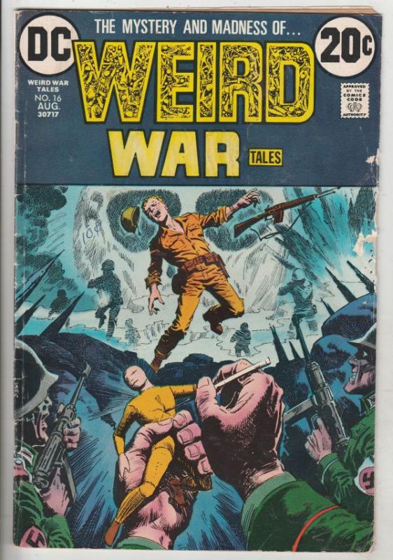 Weird War Tales #16 (Aug-73) GD Affordable-Grade 