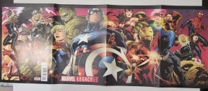 Marvel Legacy (2017) Joe Guesada Double Gatefold Cover One-Shot