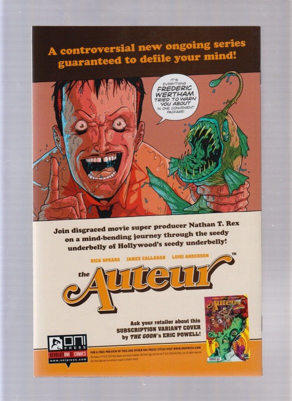 Bunkers #2 - SIGNED BY JOE INFURNARI! (9.0) 2014