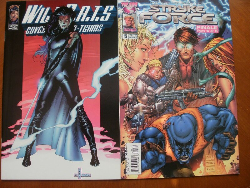 2 Near-Mint Image Comic: WILDCATS Covert Action Teams #18 & STRYKE FORCE #5