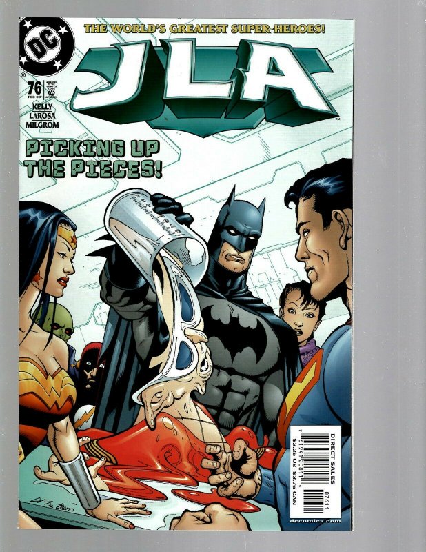 12 DC Comics JLA # 76 77 78 79 80 81 83 84 85 86 88 89 J438