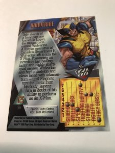 WOLVERINE #125 card : Marvel Metal 1995 Fleer Chromium; NM/M X-MEN, base