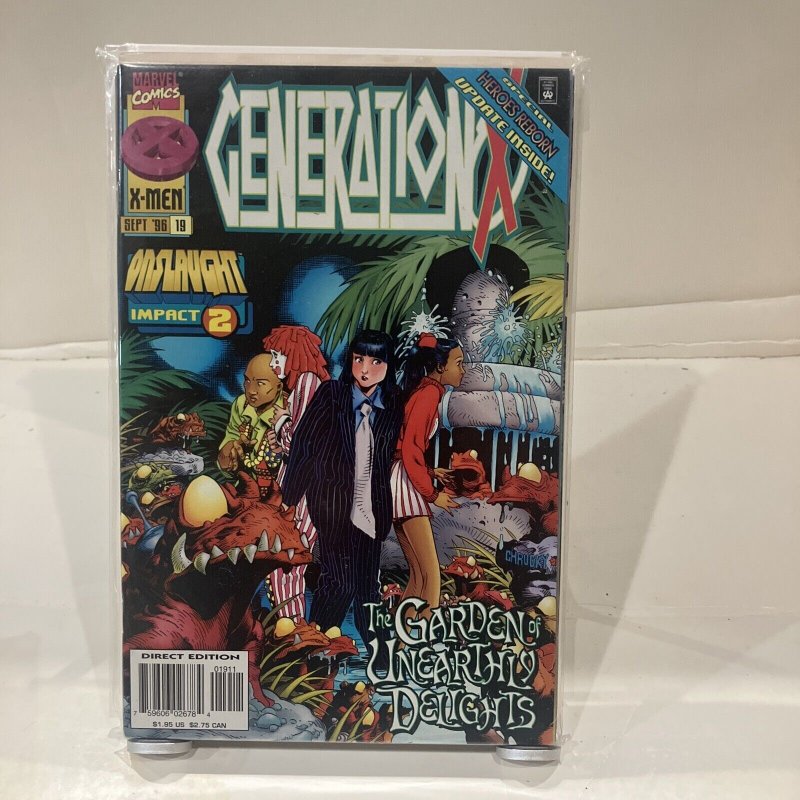 Marvel Comics GENERATION X (X-Men)  #19 Sept. 1996