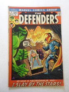 The Defenders #1 (1972) VG- Condition