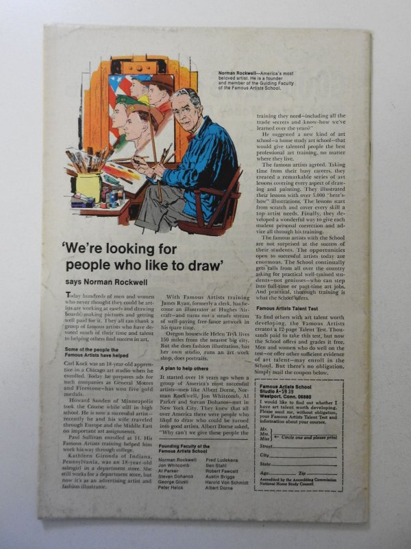 Captain Marvel #7 (1968) VG+ Condition moisture stain