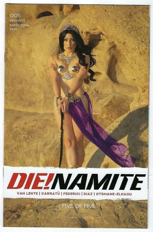 Die!namite # 5 Cosplay Cover D Dynamite NM