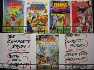TEEN TITANS INDEX (ICG) 1-5 COMPLETE!!!!!!!!!