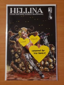 Hellina Ravening #2 Deadly Beauty Nude Variant Cover