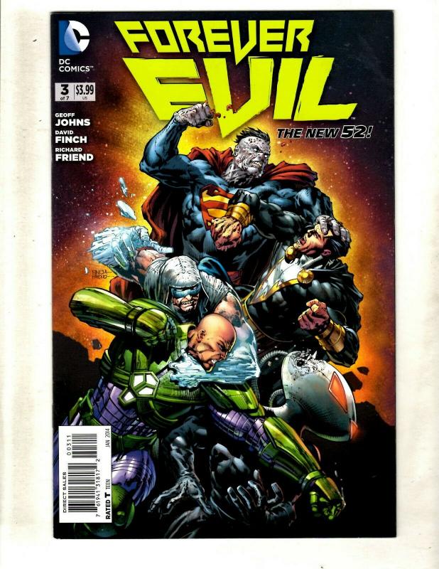 11 Comics Justice League Cry Justice 1 (2) 4 (2) 5 6 7 Forever Evil 1 3 4 7 MF16