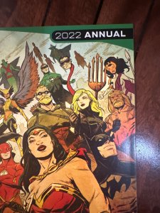 Justice League 2022 Annual Sanford Greene Cover (2022)