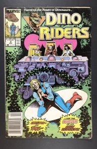 Dino Riders #2 Newsstand Edition (1989)