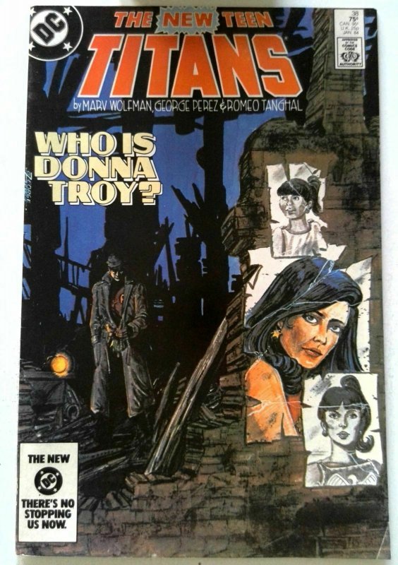 New Teen Titans #38 DC 1984 VF Copper Age 1st Printing Comic Book