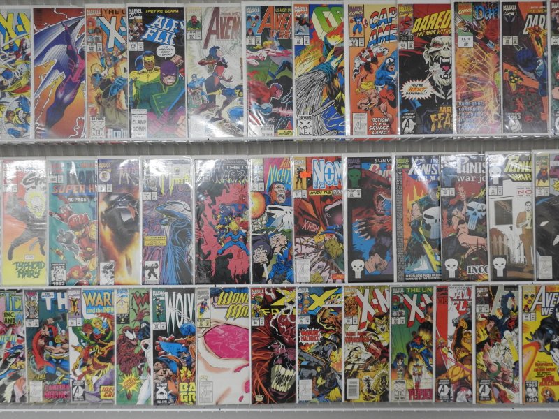 Huge Lot 140+ Comics W/ Wolverine,  X-Men, Spider-Man+ Avg VF Condition