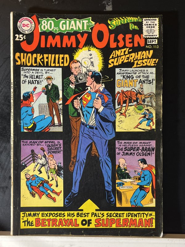 Superman's Pal, Jimmy Olsen #113 (1968)