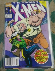 UNCANNY X-MEN #278 1991 MARVEL MUIR ISLAND SAGA SHADOW KING ROGUE GUIDO gambit 