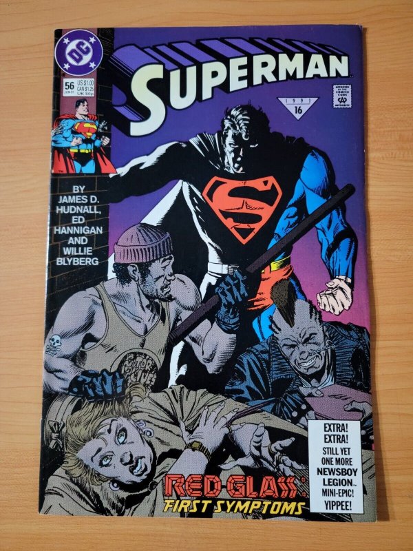 Superman #56 Direct Market Edition ~ NEAR MINT NM ~ 1991 DC Comics