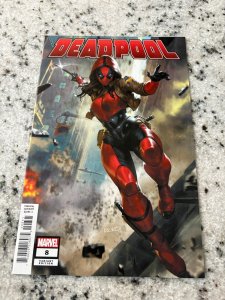 Deadpool # 8 NM 1st Print Variant Cover Marvel Comic Book Wolverine 7 J435