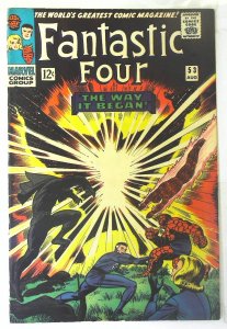 Fantastic Four (1961 series)  #53, VF- (Actual scan)