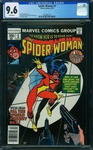 SPIDER-WOMAN #1, CGC 9.6 NM+