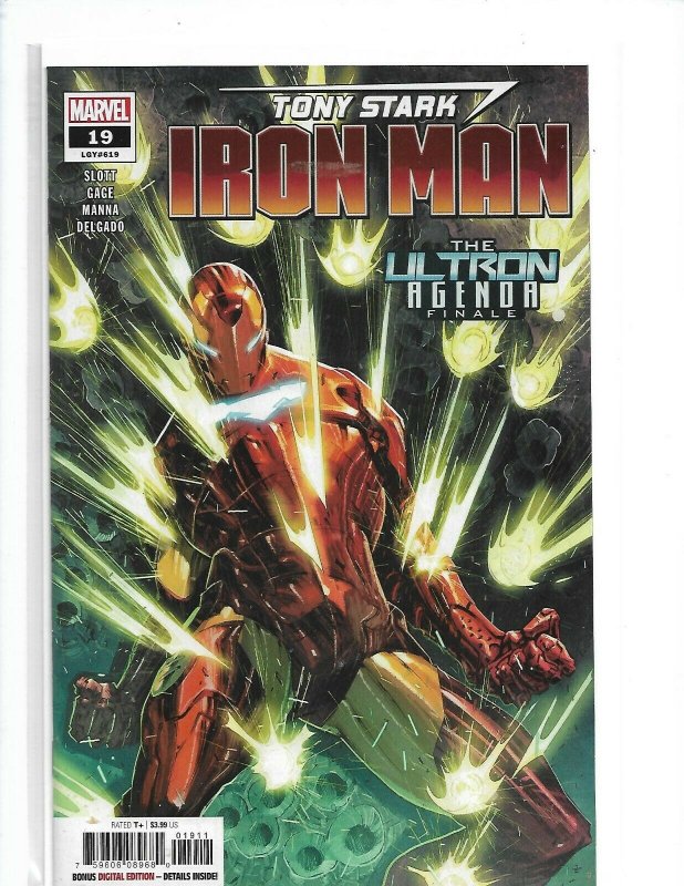 Tony Stark Iron Man #19  Avengers NM 2019   nw12