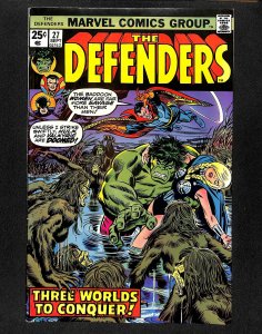 Defenders #27 1st Cameo of Starhawk!