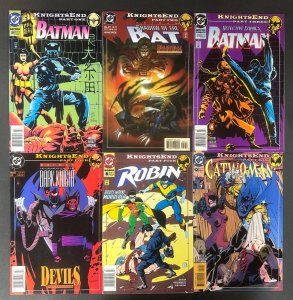 Batman Near Complete 'KnightsEnd' Story Arc #1-10 + Aftermath VF+ Lot of 11