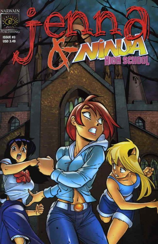 Jenna and Ninja High School #3 FN; Narwain | save on shipping - details inside