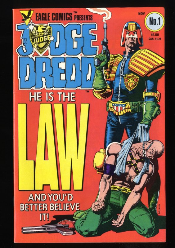 Judge Dredd (1983) #1 VF+ 8.5