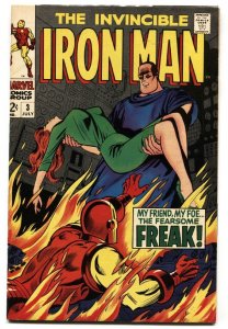 IRON MAN #3 1968-Silver-Age-Marvel Comic Book VF