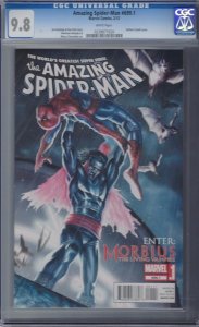 Amazing Spider-man Vol # 1 Issue # 699.1 CGC 9.8 Marvel Regular Cover
