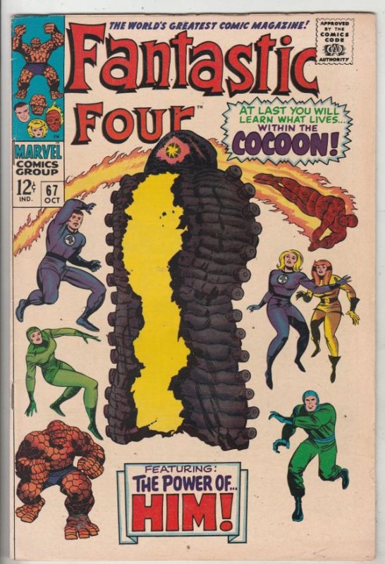 Fantastic Four #67 (Oct-67) VF High-Grade Fantastic Four, Mr. Fantastic (Reed...