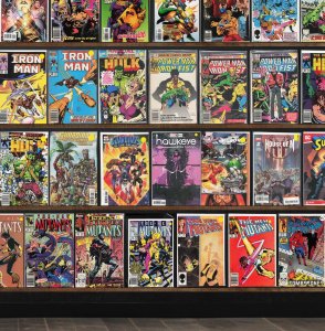Huge Lot 140+ Comics with The New Mutants, The Spectacular Spider-Man & More!