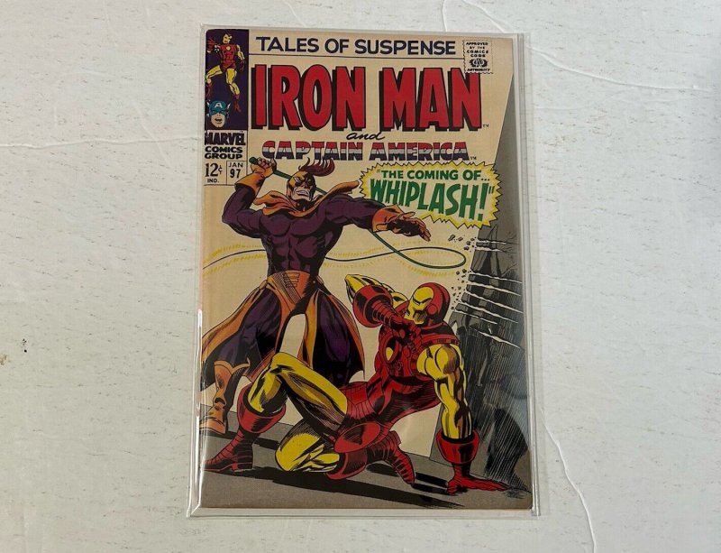 *Tales of Suspense #97 vf | 1st Whiplash!