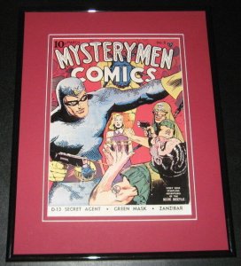 Mystery Men Comics #8 Eisner Framed Cover Photo Poster 11x14 Official Repro