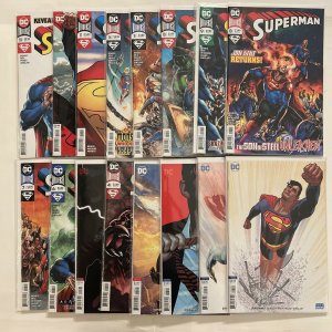 16 SUPERMAN DC COMICS 2018 Bendis Lot #1-4 4-10 11 14 17 17 18 Some Variants