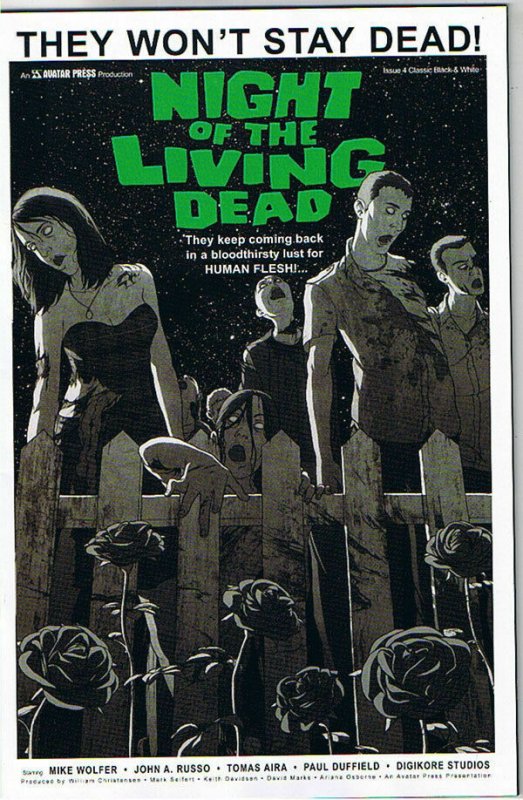 NIGHT of the LIVING DEAD #4, NM, Variant, Zombies, 2010, undead, more in store