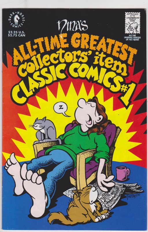 Nina's All-Time Greatest Collectors' item Classic Comics #1