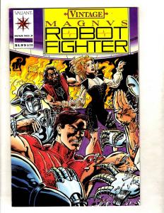 Magnus Robot Fighter Vintage # 3 NM Valiant Comic Book MR6