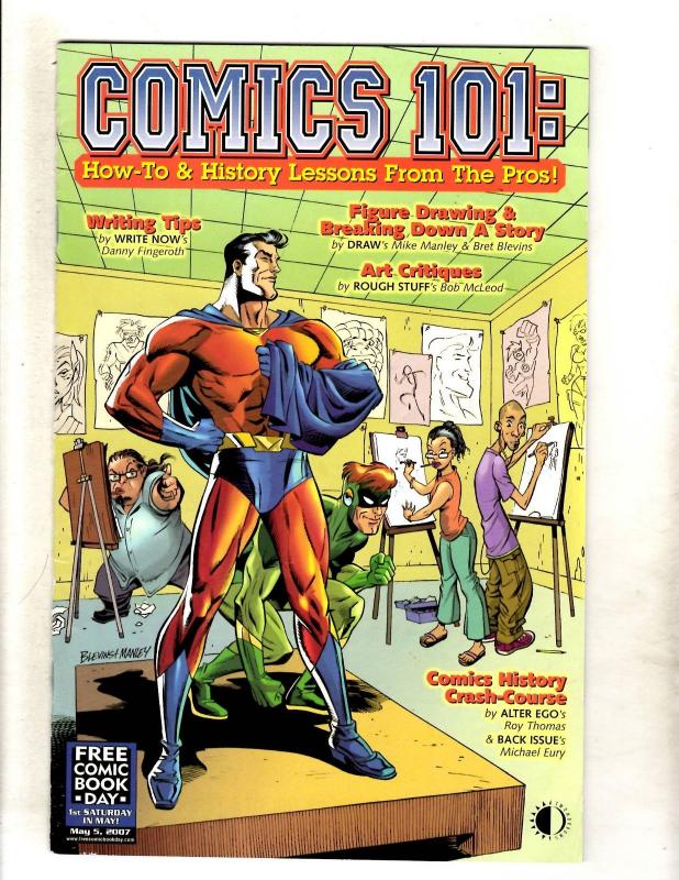 9 Comics Canary 4 Comics 101 JSA 1 3 27 32 Programme 1 Ion 1 Authority 1 MF14