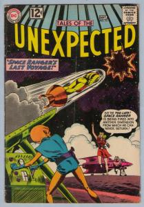 Tales of the Unexpected 72 Sep 1962 VG (4.0)
