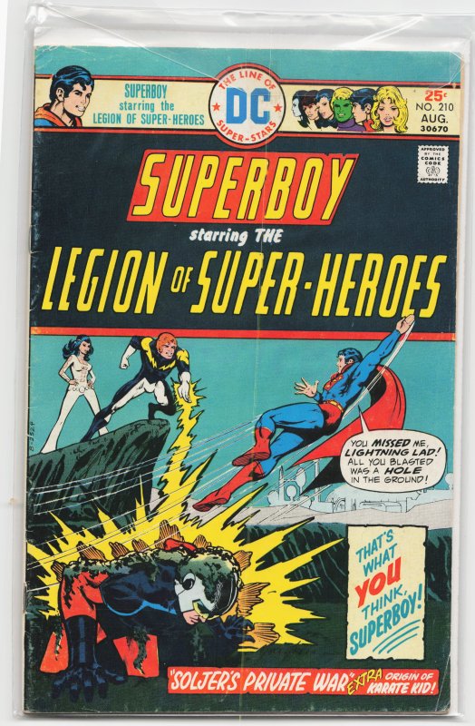 Superboy #210 (1975) Superboy