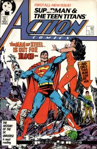 Action Comics #584 (1987) Teen Titans