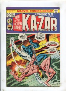 Astonishing Tales #18 - A Monster Stalks These Streets! (6.0) 1973