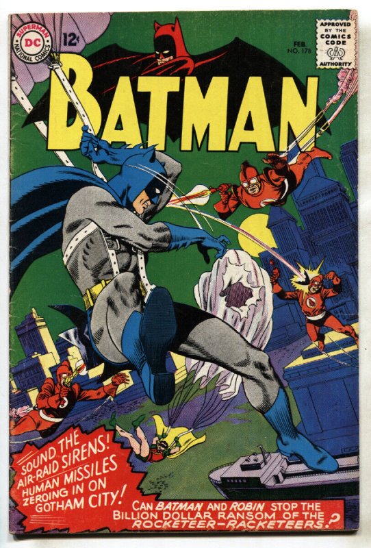 BATMAN #178--1966--DC COMICS--comic book