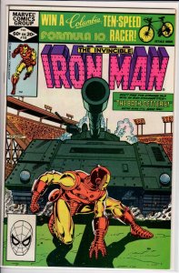 iron Man #155 Direct Edition (1982) 8.5 VF+